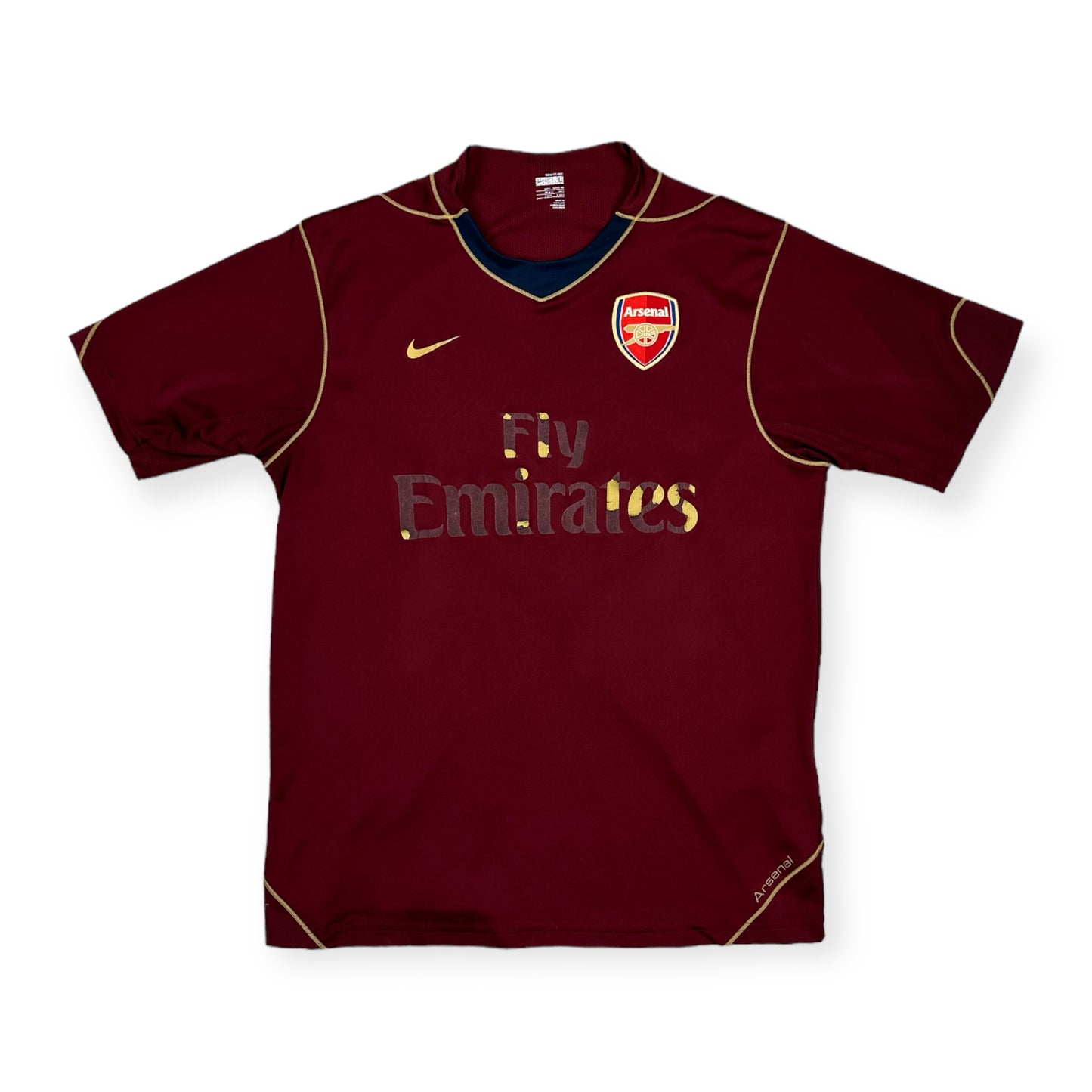 Nike Vintage burgundy red Arsenal FC Jersey