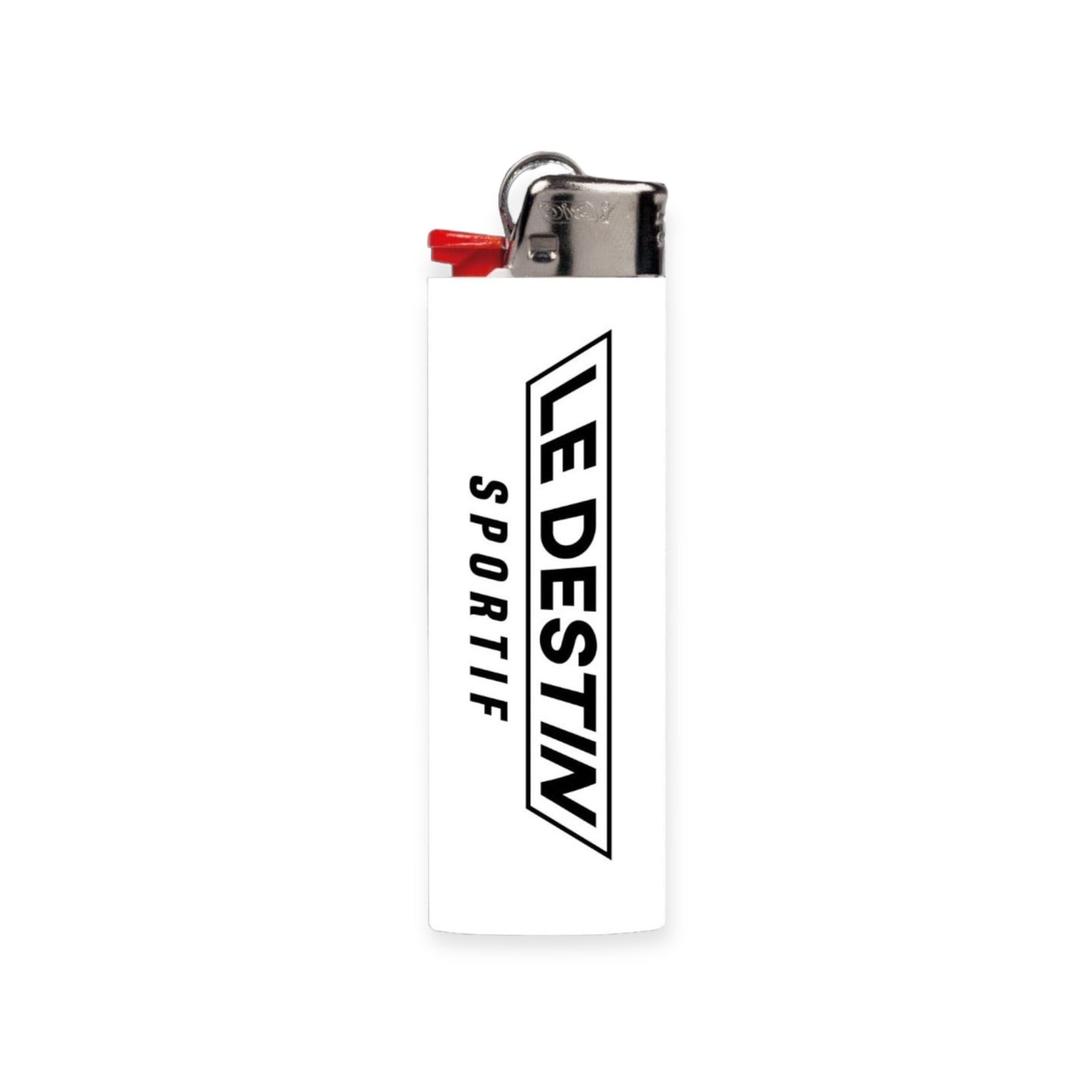 le destin sportif white BIC Lighter