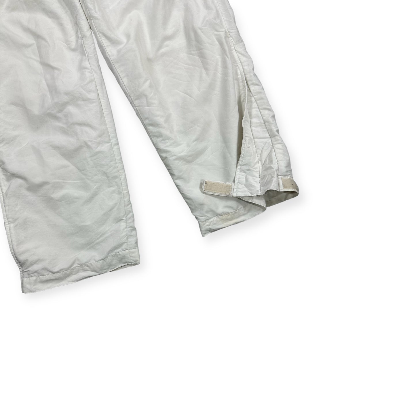 Nike Vintage white baggy Trackpants