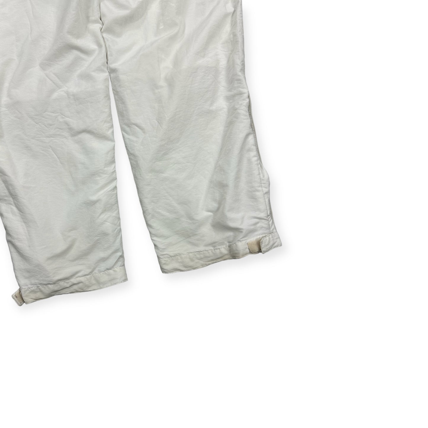 Nike Vintage white baggy Trackpants