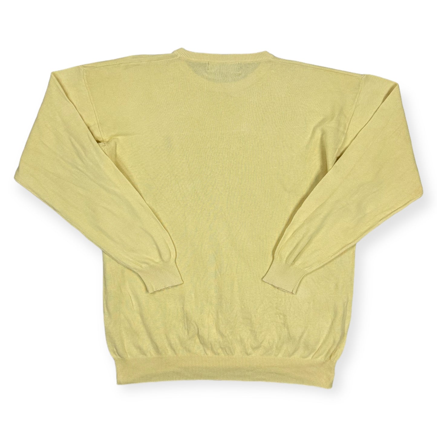 Yves Saint Laurent Vintage yellow knit Sweatshirt