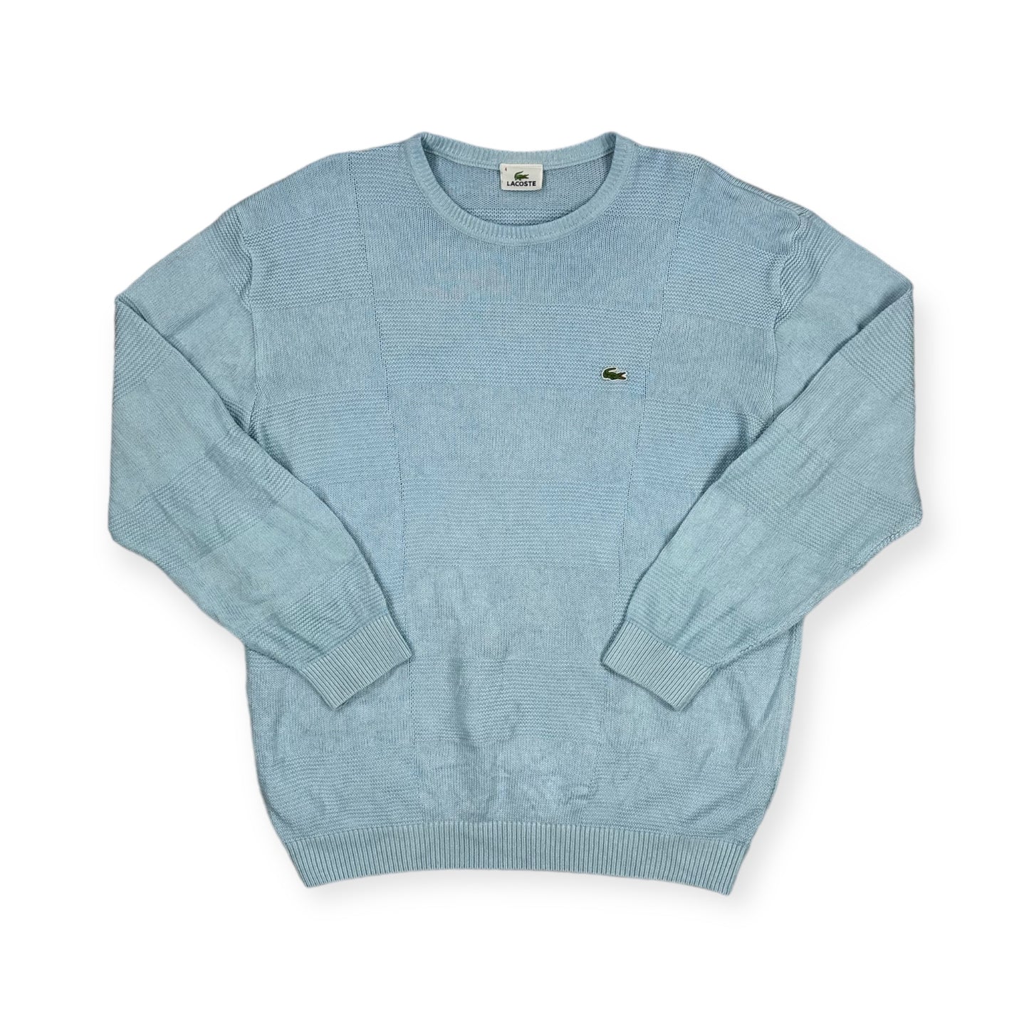 Lacoste Vintage babyblue knit Sweatshirt