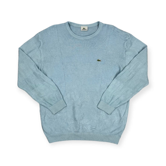 Lacoste Vintage babyblue knit Sweatshirt