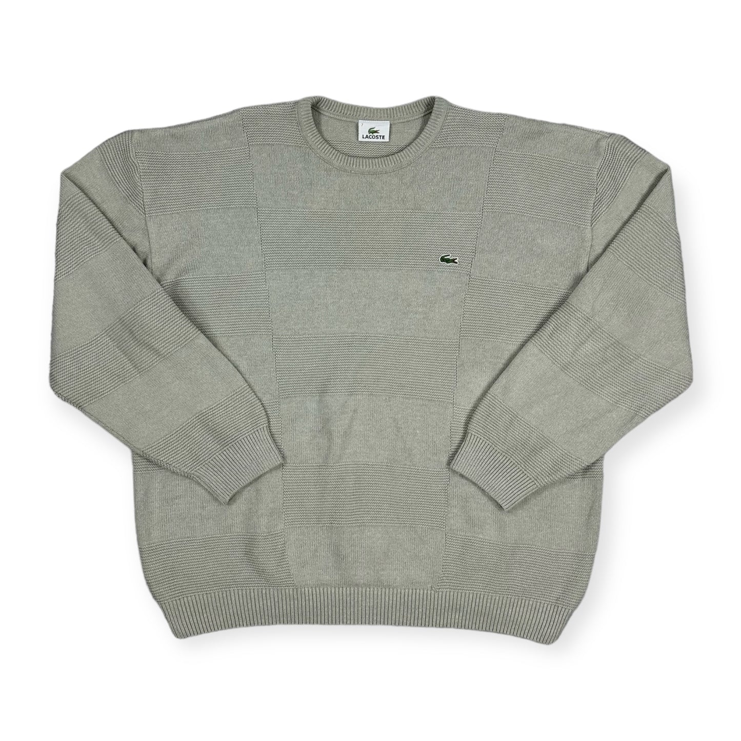 Lacoste Vintage grey knit Sweatshirt