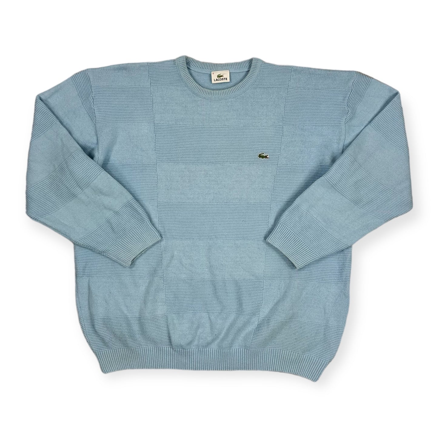 Lacoste Vintage babyblue knit Sweatshirt