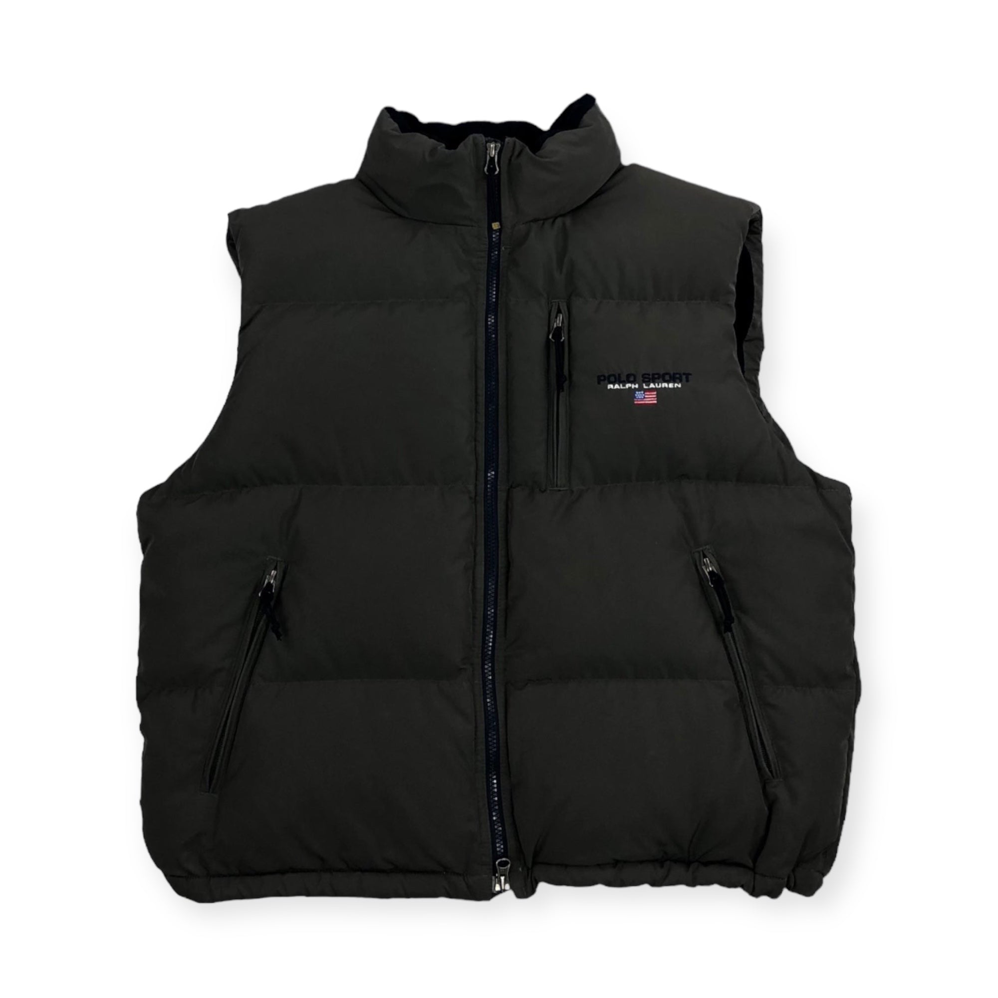 Puffer vest outlet polo