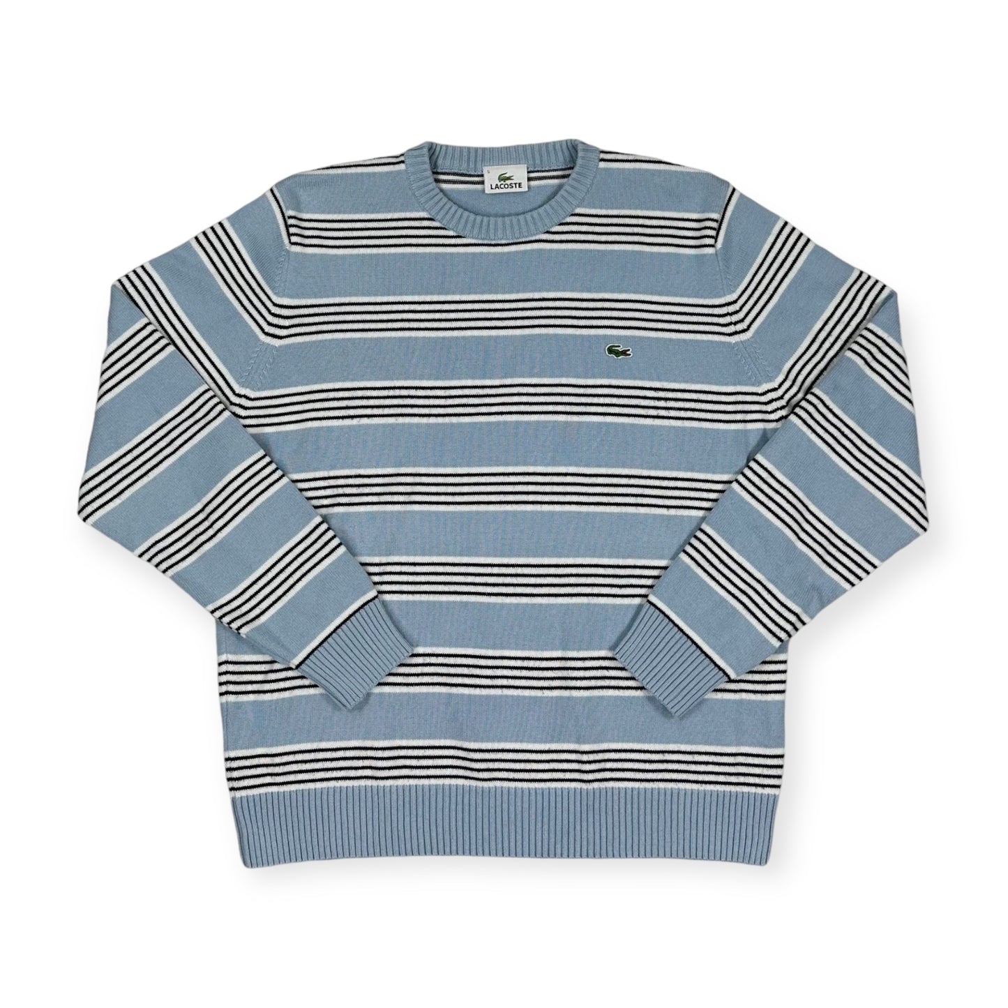 Lacoste Vintage babyblue knit Sweatshirt