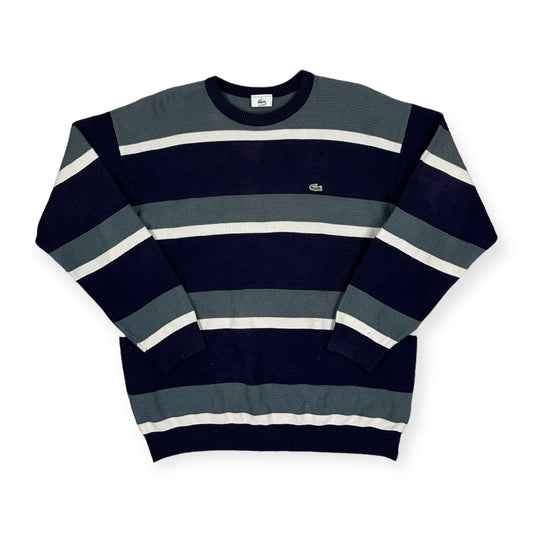 Lacoste Vintage navy blue knit Sweatshirt