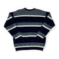 Lacoste Vintage navy blue knit Sweatshirt