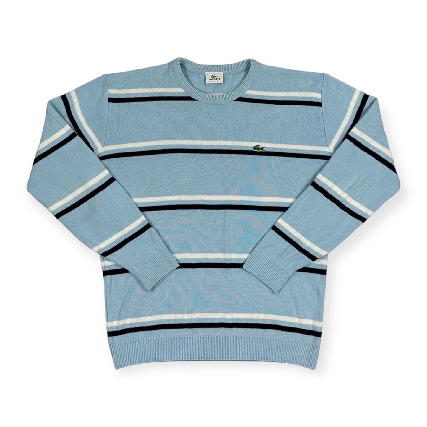 Lacoste Sport Vintage babyblue knit Sweatshirt