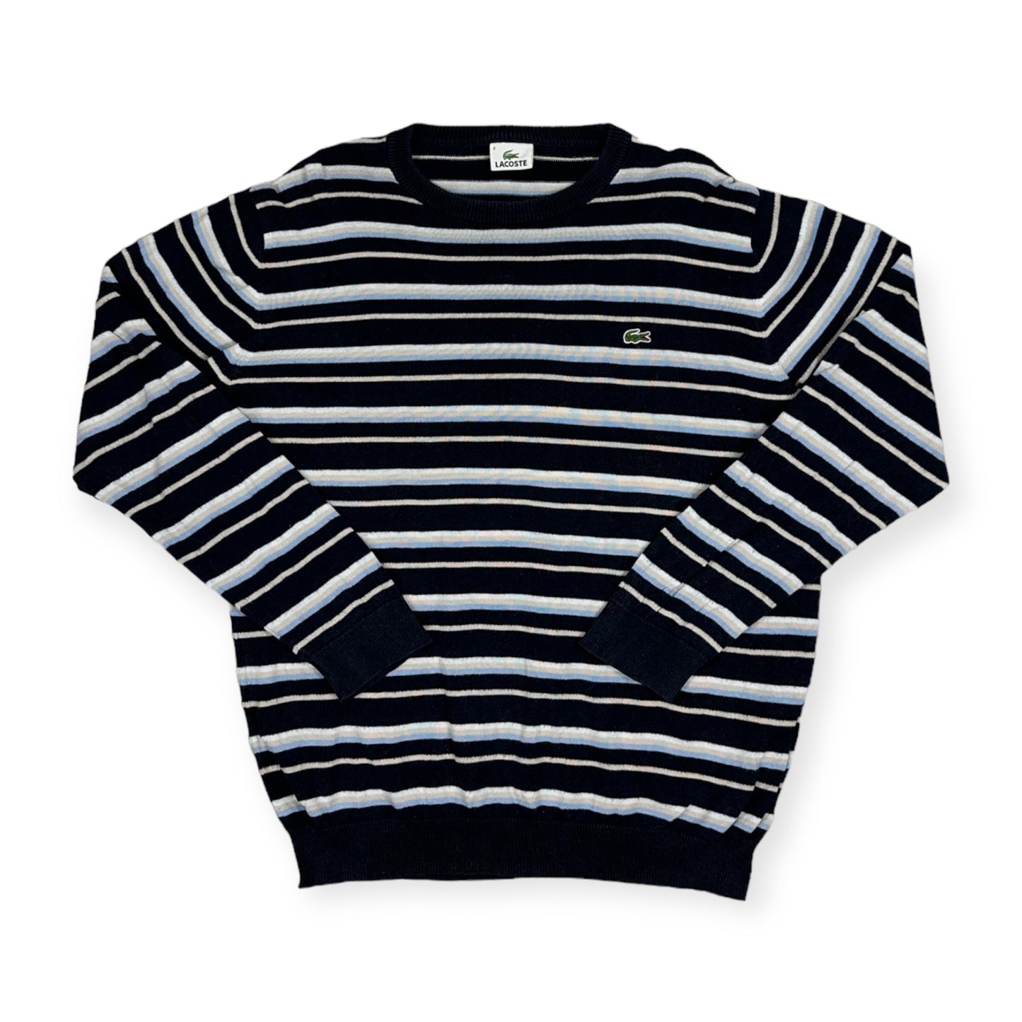 Lacoste Vintage navyblue knit Longsleeve