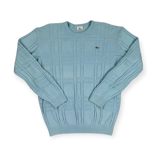 Lacoste Vintage babyblue knit Sweatshirt