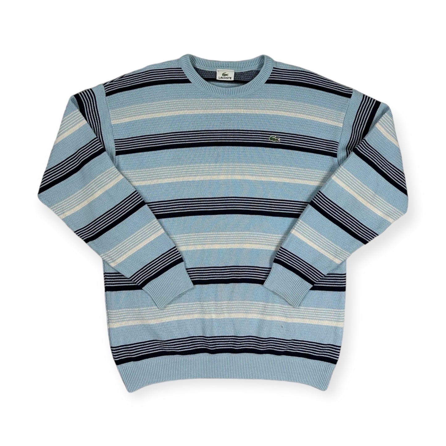 Lacoste Vintage babyblue knit Sweatshirt