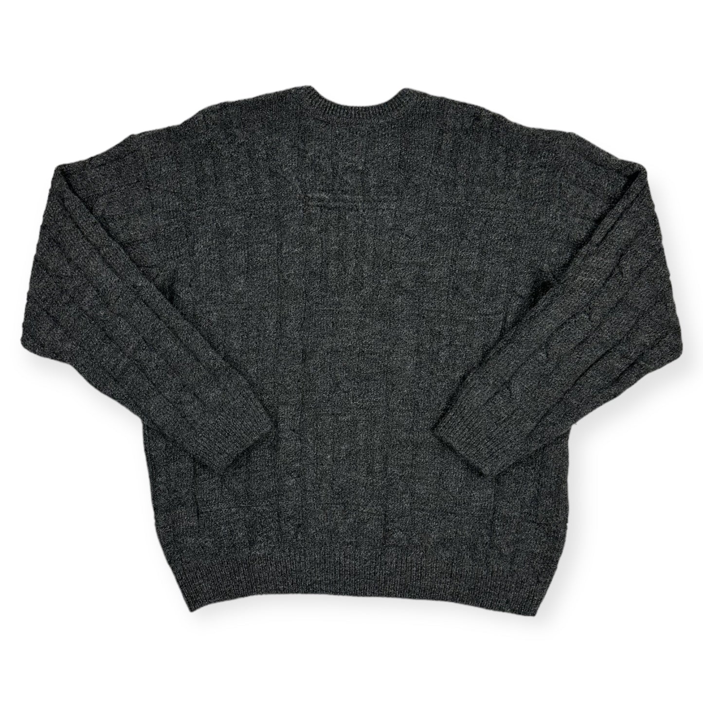 Lacoste Vintage dark grey knit Sweatshirt