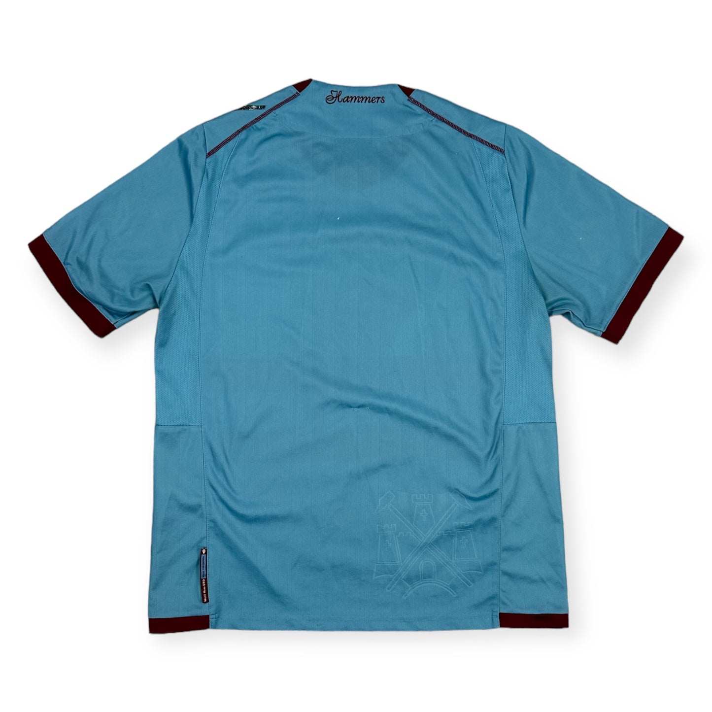 Macron Vintage babyblue West Ham United Jersey 2011/12