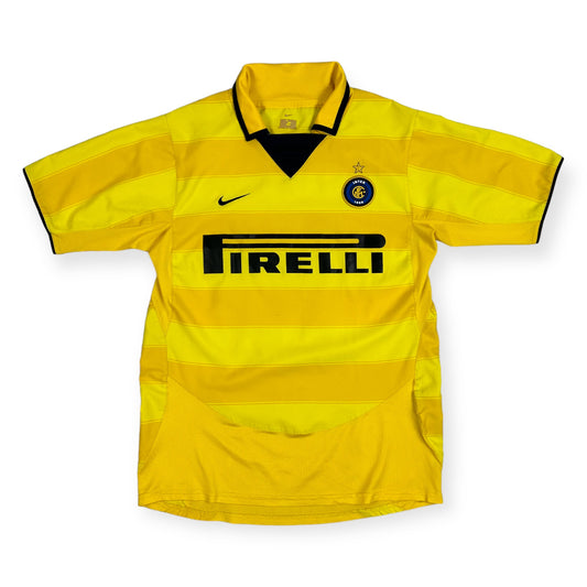 Nike Vintage yellow Inter Milan Jersey 2003/04