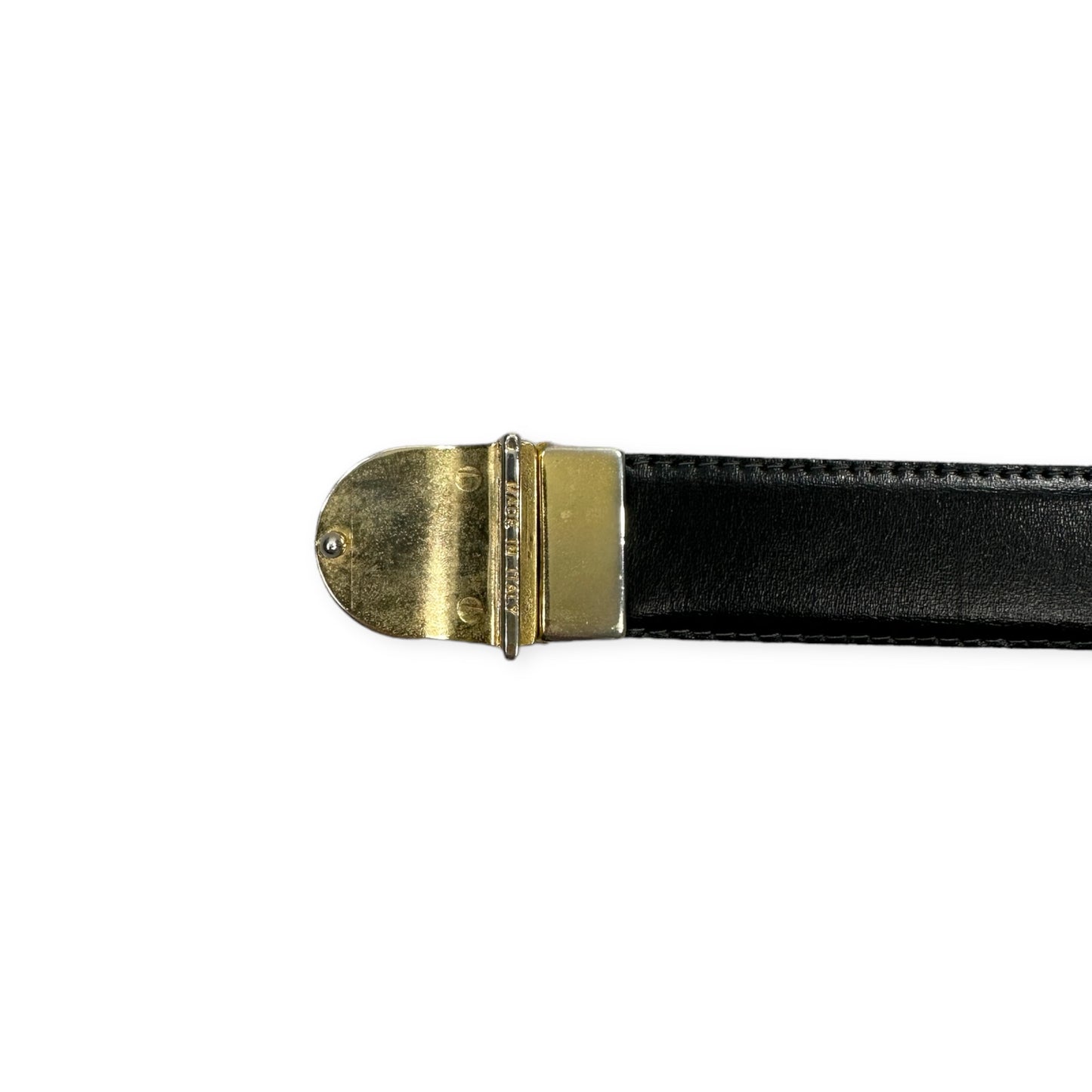 Yves Saint Laurent Vintage brown leather belt