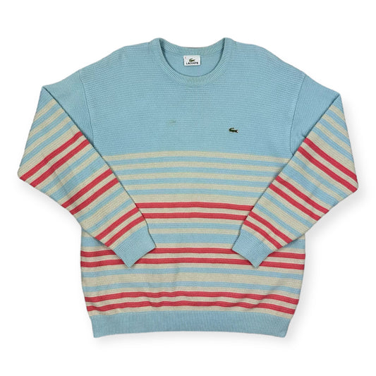 Lacoste Vintage babyblue knit Sweatshirt