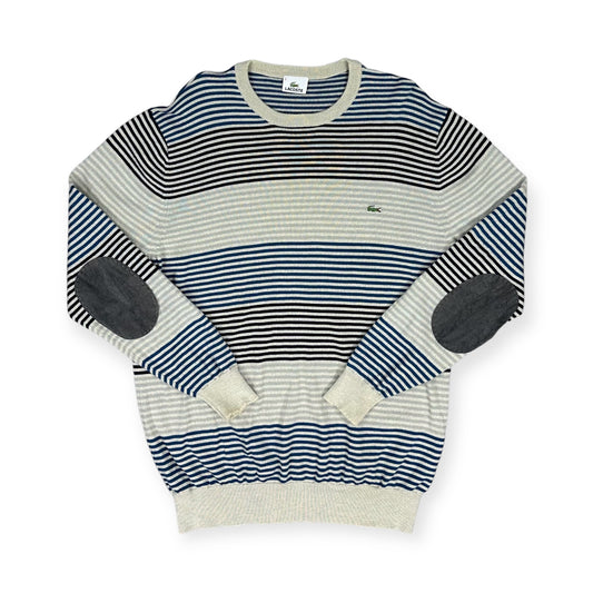 Lacoste Vintage beige knit Sweatshirt