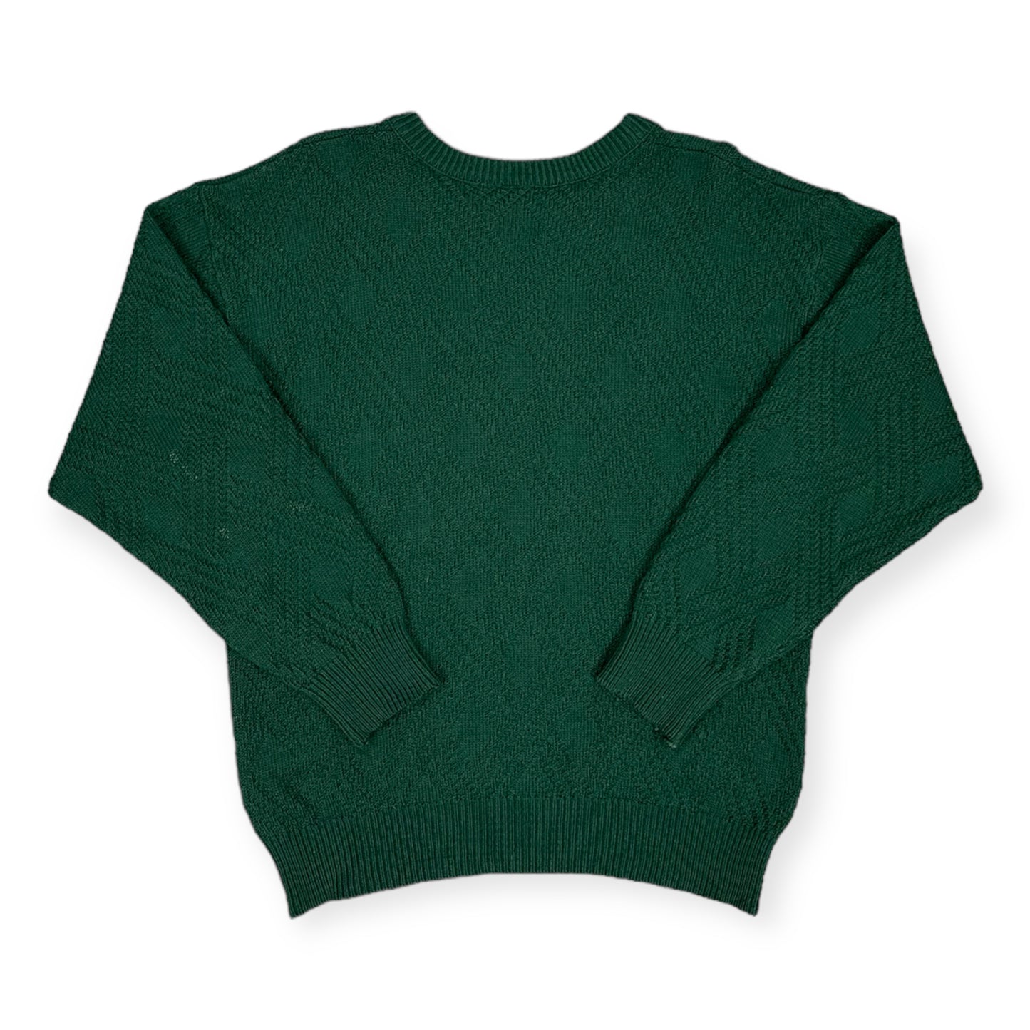 Lacoste Vintage dark green knit Sweatshirt