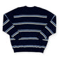 Lacoste Vintage navy blue knit Sweatshirt