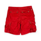 Burberry Vintage red Cargo Shorts