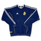 Adidas Vintage navy blue Real Madrid Sweatshirt