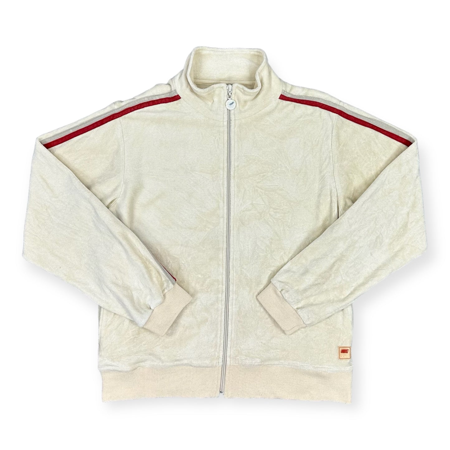 Nike Vintage beige velours Sweatjacket