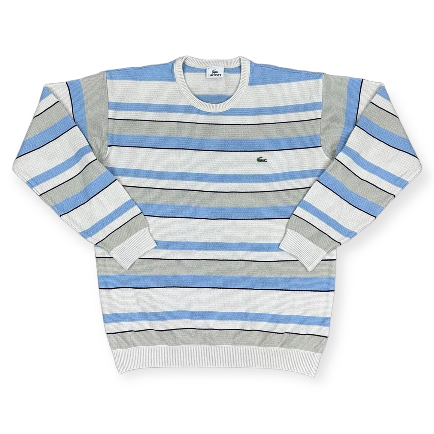 Lacoste Vintage babyblue knit Sweatshirt