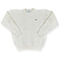 Lacoste Vintage creme knit Sweatshirt