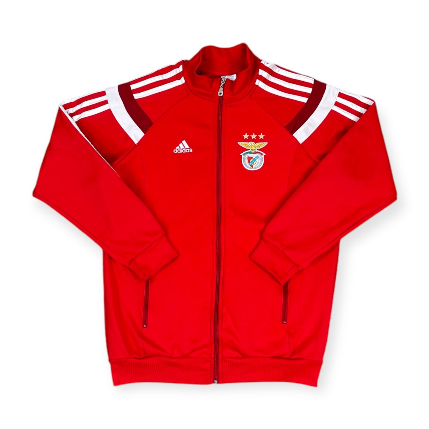 Adidas Vintage red SL Benfica Sweatjacket