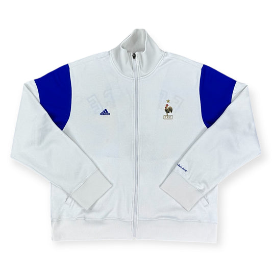 Adidas Vintage white France Sweatjacket 2004