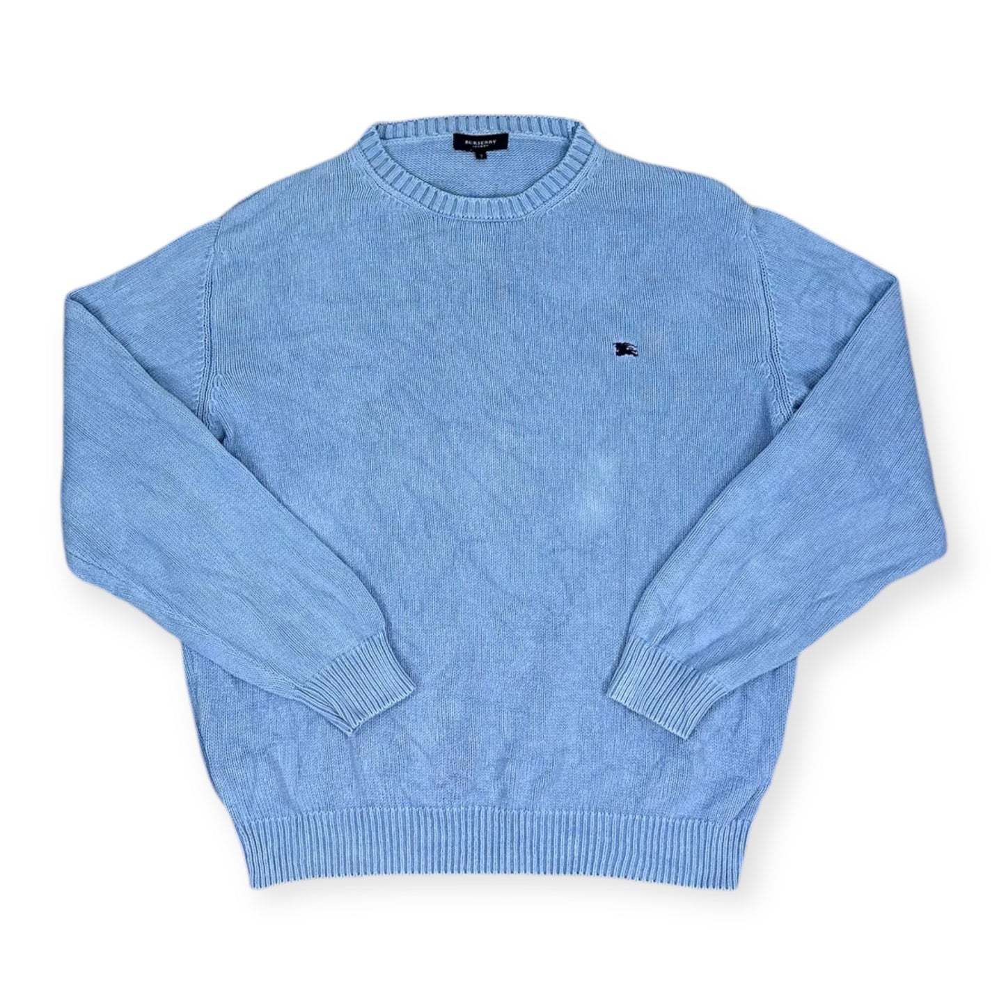 Burberry Vintage babyblue knit Sweatshirt