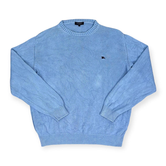 Burberry Vintage babyblue knit Sweatshirt