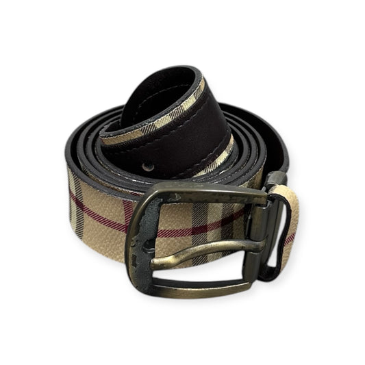 Burberry Vintage beige leather belt