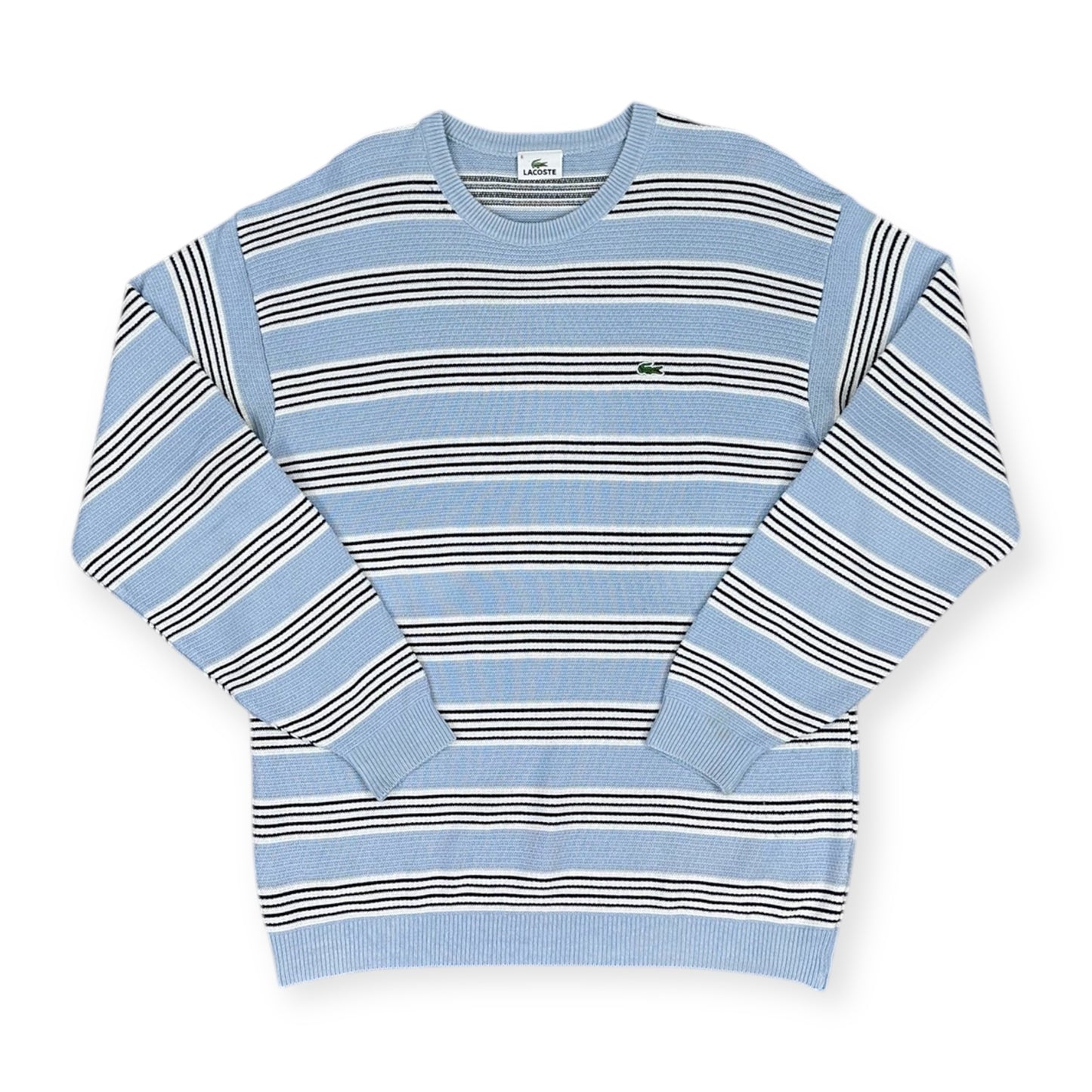 Lacoste Vintage babyblue knit Sweatshirt