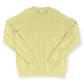 Lacoste Vintage yellow knit Sweatshirt