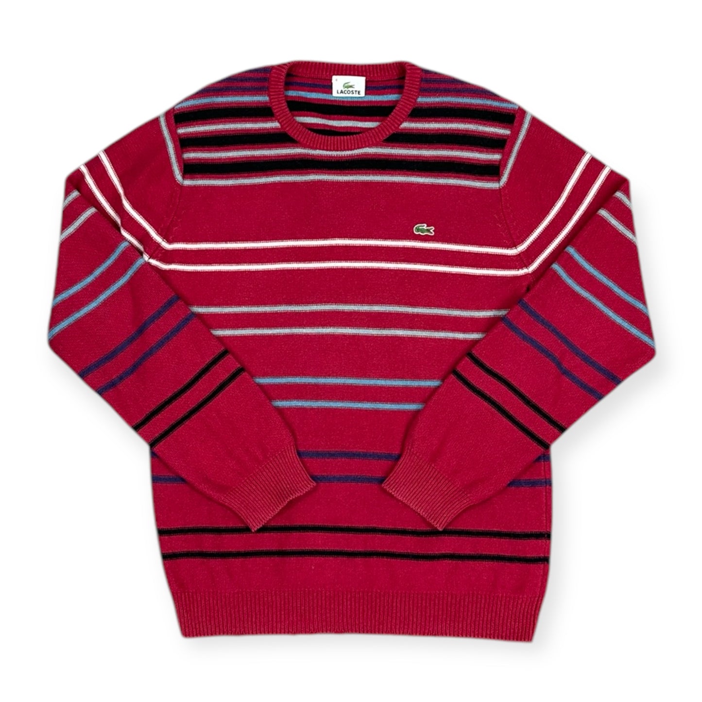 Lacoste Vintage red knit Sweatshirt