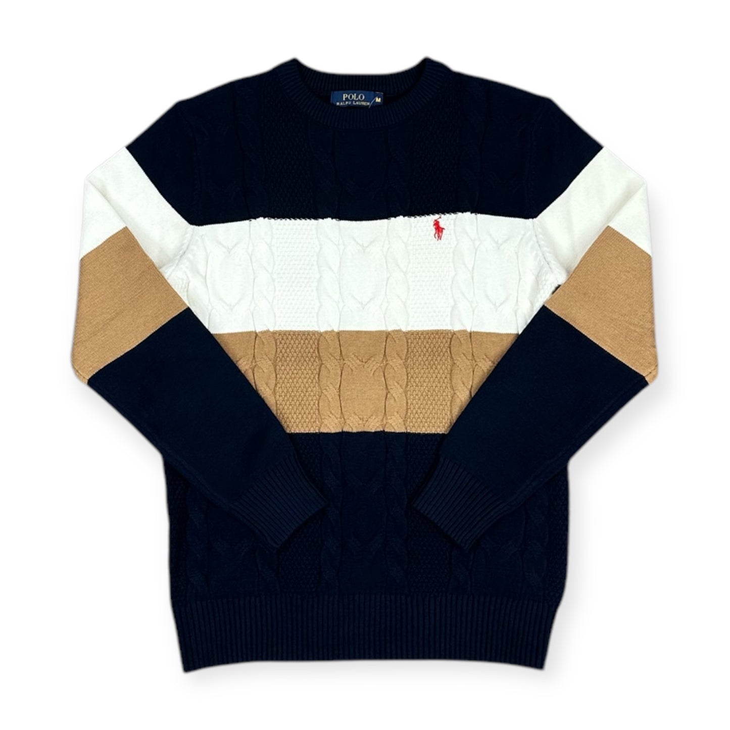 Polo Ralph Lauren Vintage navy blue knit Sweatshirt