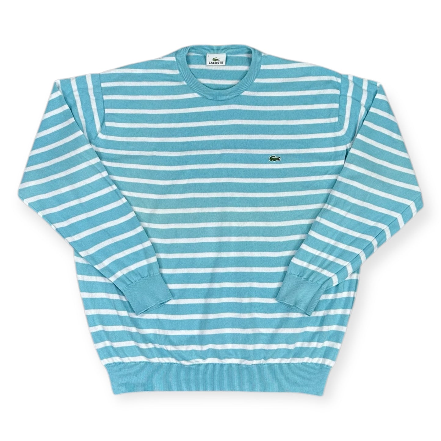 Lacoste Vintage babyblue knit Longsleeve