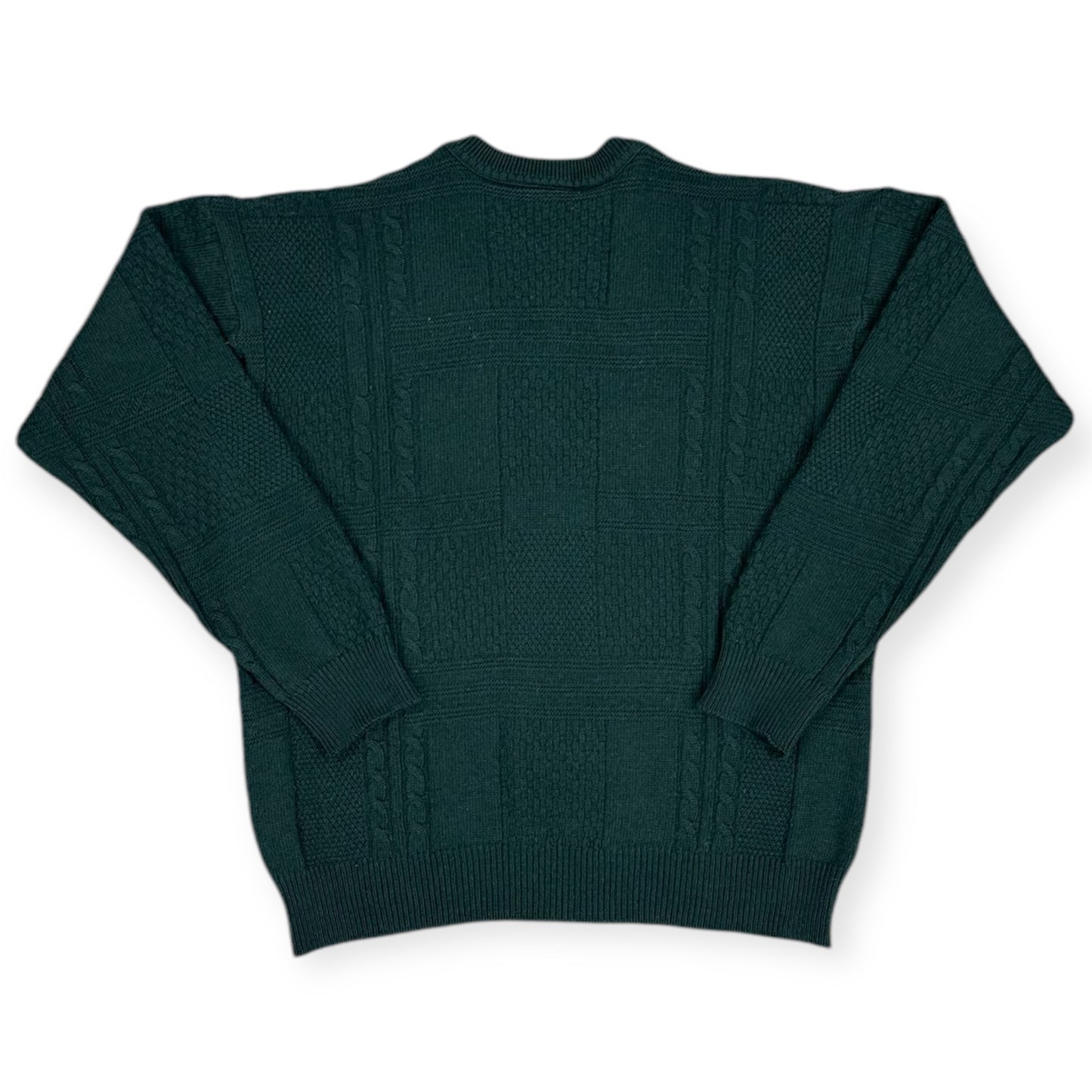 Lacoste Vintage dark green knit Sweatshirt