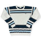 Lacoste Vintage white knit Sweatshirt