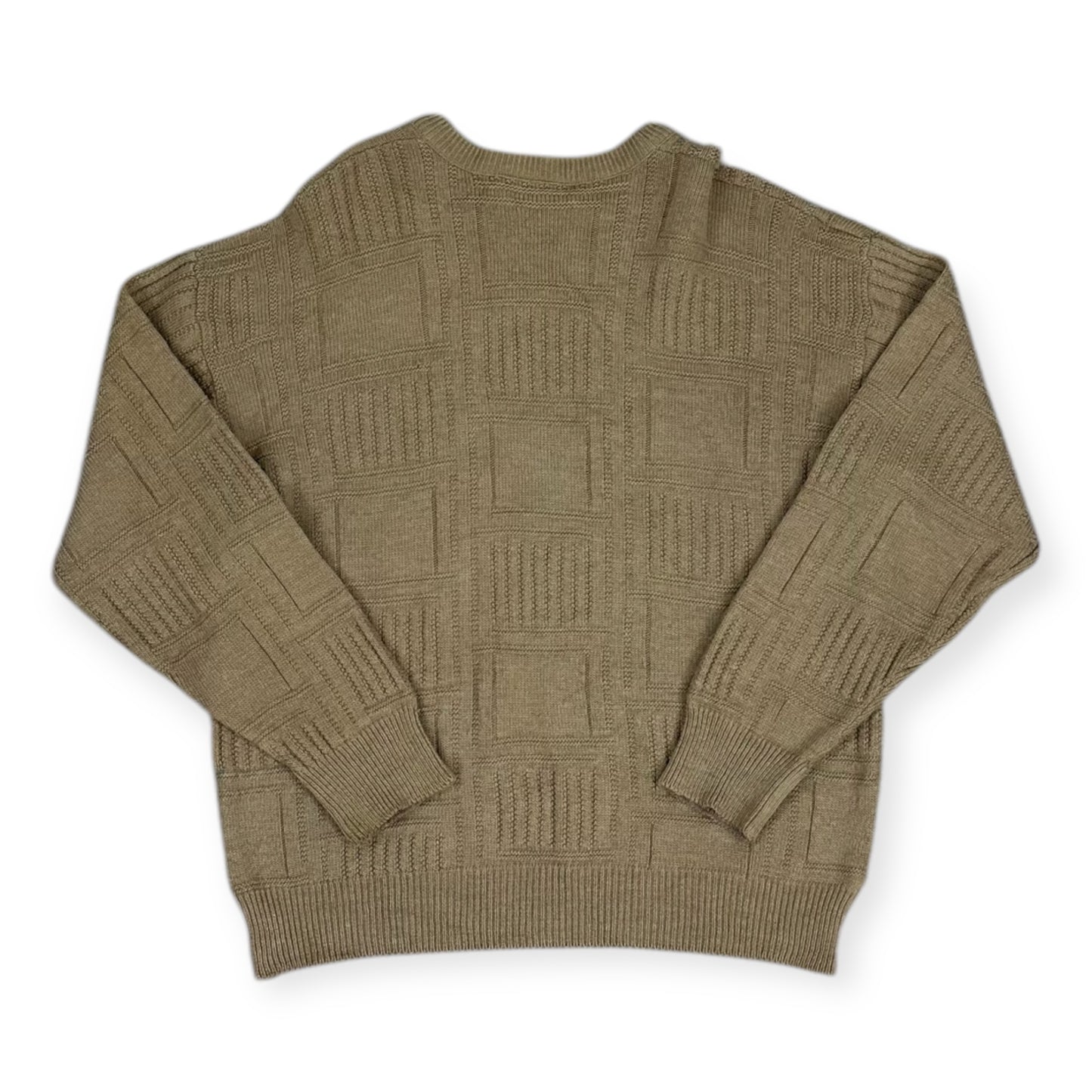 Lacoste Vintage khaki knit Sweatshirt