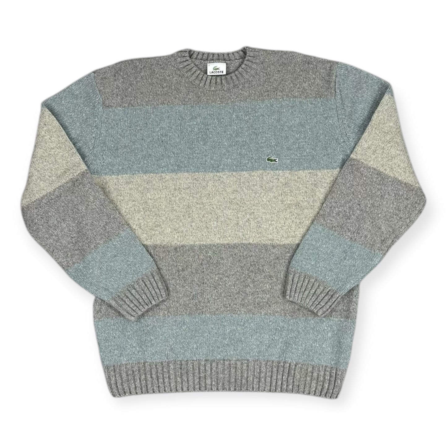 Lacoste Vintage grey knit Sweatshirt