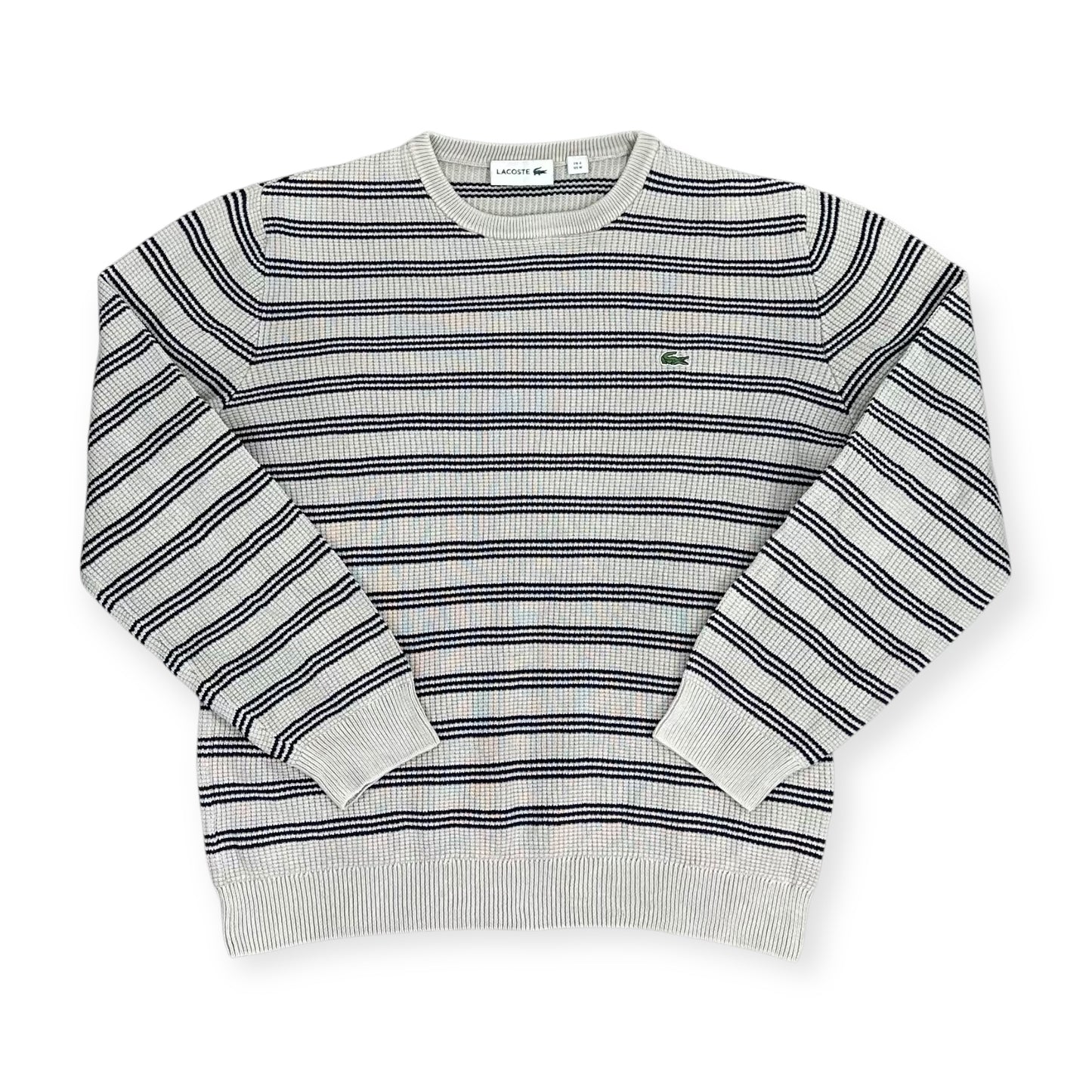 Lacoste Vintage grey knit Sweatshirt