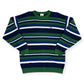 Lacoste Vintage dark green knit Sweatshirt