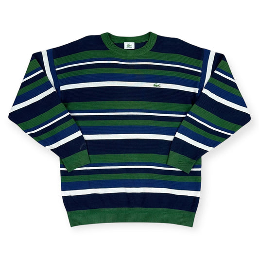 Lacoste Vintage dark green knit Sweatshirt