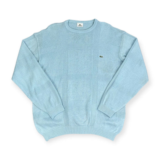 Lacoste Vintage babyblue knit Sweatshirt