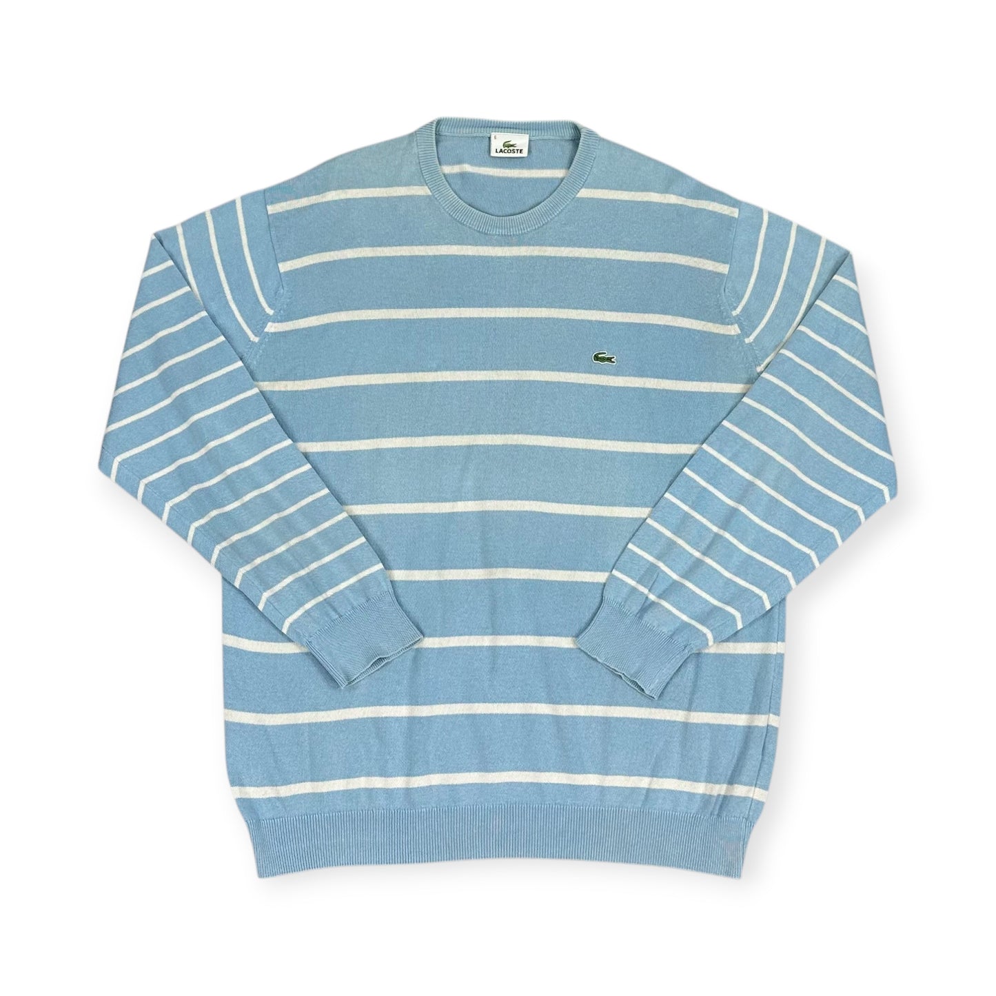 Lacoste Vintage babyblue knit Sweatshirt