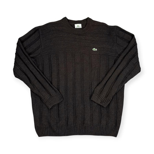 Lacoste Vintage brown knit Sweatshirt